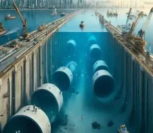 Primeiro túnel submerso do Brasil: avanço na mobilidade, mas com custo ambiental elevado
