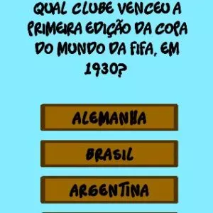 Genial Quiz Futebol - Primeira Copa do Mundo