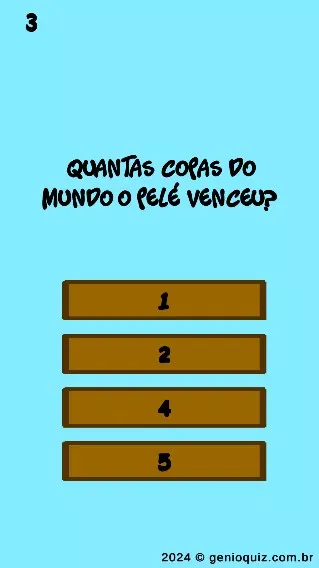 Genial Quiz Futebol - Copas Do Pelé
