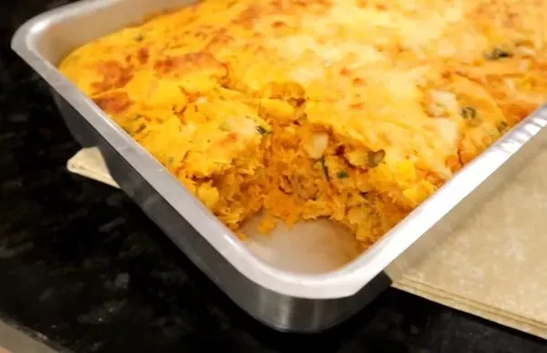 TORTA DE FRANGO MESCLADA