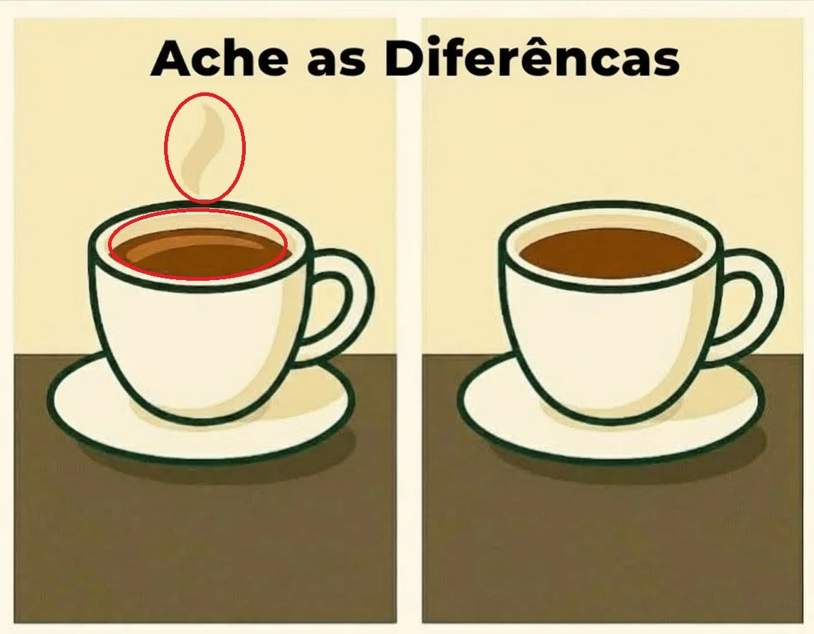 Ache as Diferenças: Xícara de Café