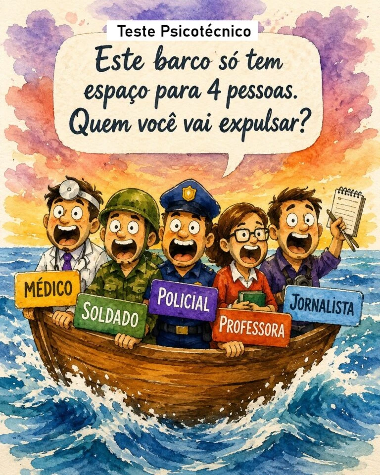 teste psicotecnico do barco